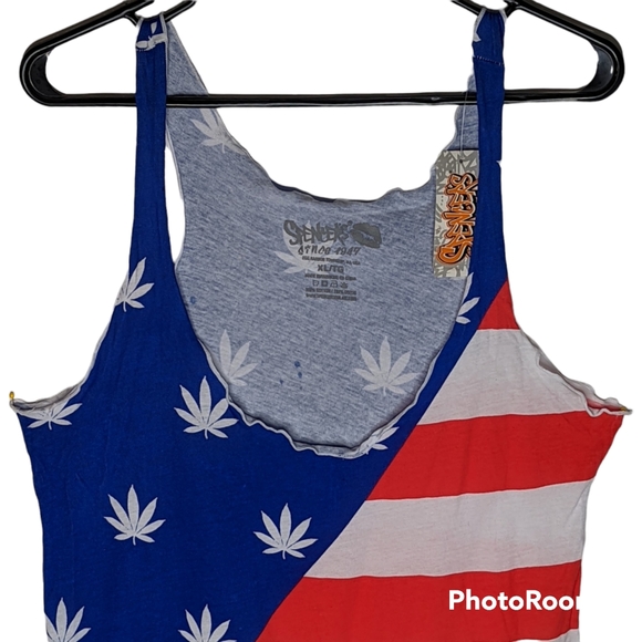 NWT Spencers Tank Top Women's Size XL Red White Blue LAST CHANCE BUY - Picture 3 of 9